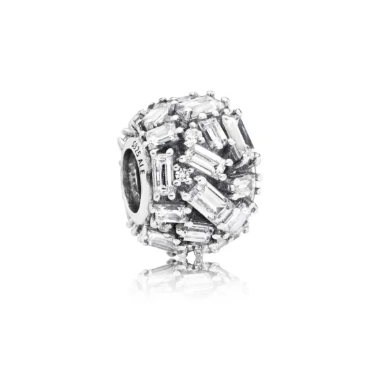 (Bild für) PANDORA Chiselled Elegance Charm, klare CZ - 797746CZ