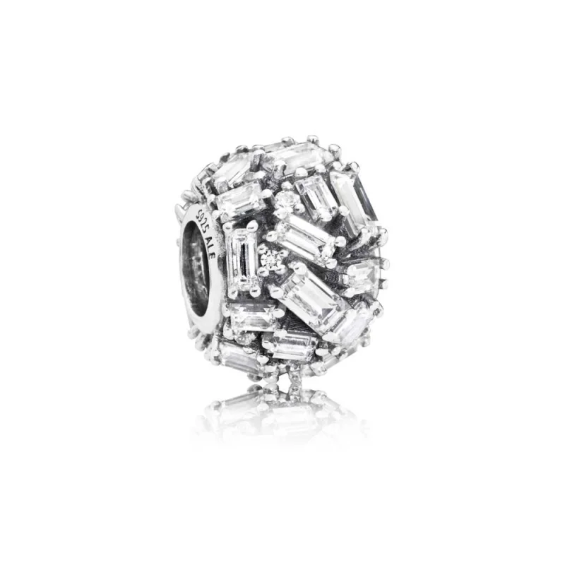 (Bild für) PANDORA Chiselled Elegance Charm, klare CZ - 797746CZ