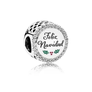 (Bild für) PANDORA Feliz Navidad Dangle Charm, gemischte Emaille - ENG792016CZ_22