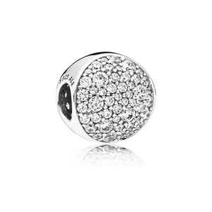 (Bild für) PANDORA Pavé-Kugel-Charm, klare CZ - 797540CZ
