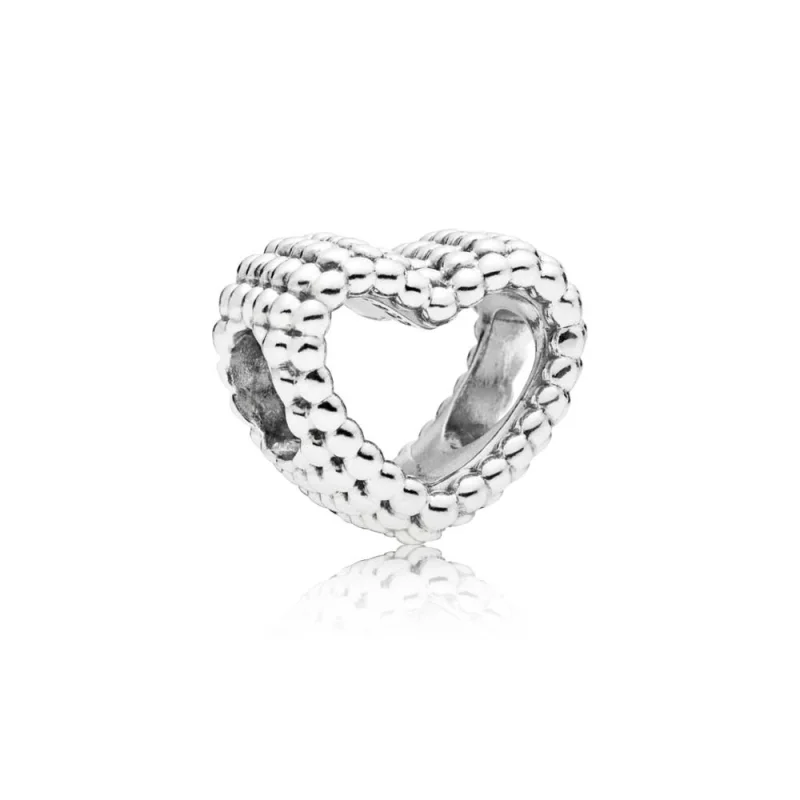 (Bild für) PANDORA Perlen-Herz-Charm - 797516