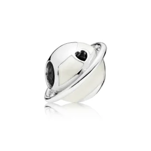 (Bild für) PANDORA Planet of Love Charm, silberne Emaille - 797748EN23