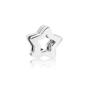(Bild für) PANDORA REFLEXIONS™ Schlanker Stern-Clip-Charm - 797544