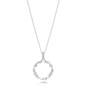(Bild für) PANDORA Shards of Sparkle Halskette, klare CZ - 397546CZ-45