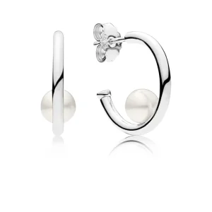 (Bild für) Pandora Süßwasserperle Ohrringe - 297528P