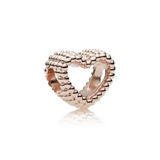 (Bild für) Perlenherz-Charm, PANDORA Rose™ - 787516