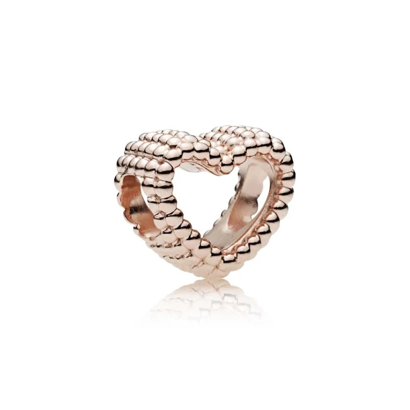 (Bild für) Perlenherz-Charm, PANDORA Rose™ - 787516