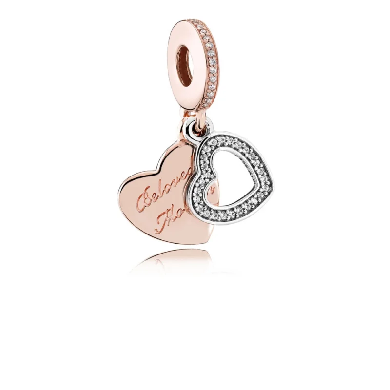 (Bild für) Charm „Geliebte Mutter“, PANDORA Rose™ und klare CZ - 781883CZ