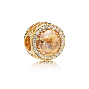 (Bild für) Charm „Strahlende Herzen“, PANDORA Shine™ und mehrfarbige CZ - 761725CLG