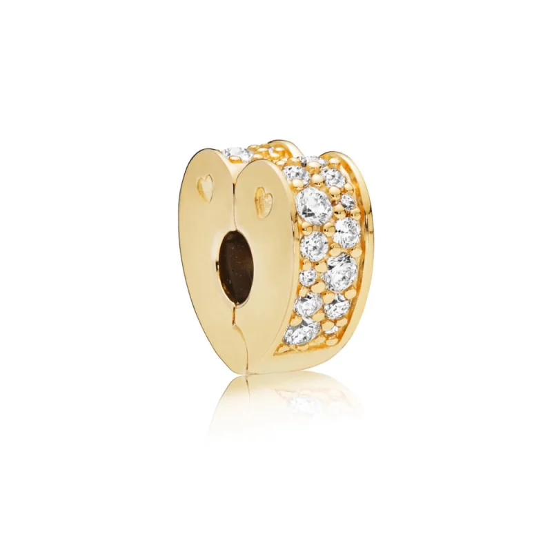 (Bild für) Funkelnder Arcs of Love-Clip, PANDORA Shine™ und klare CZ - 767020CZ