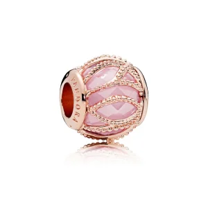 (Bild für) Ineinander verschlungener Radiance-Charm, PANDORA Rose™ und Pink CZ - 781968PCZ