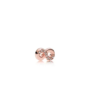 (Bild für) Infinite Love Petite Medaillon-Charm, PANDORA Rose™ und klare CZ - 782178CZ