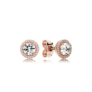 (Bild für) Klassische Eleganz-Ohrstecker, PANDORA Rose™ und klare CZ - 286272CZ
