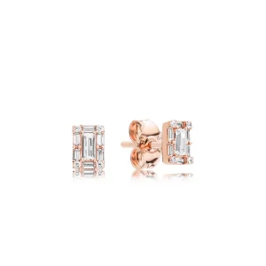 (Bild für) Leuchtende Eis-Ohrstecker, PANDORA Rose™ und klare CZ - 287567CZ