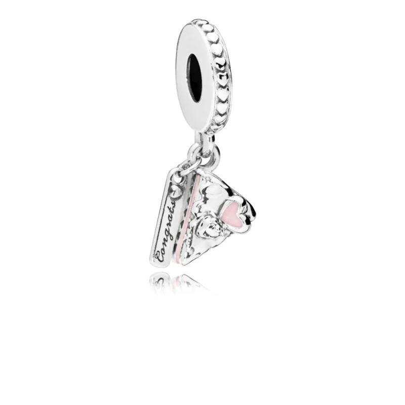 (Bild für) PANDORA Celebration Cake Dangle Charm, gemischte Emaille - 797258ENMX