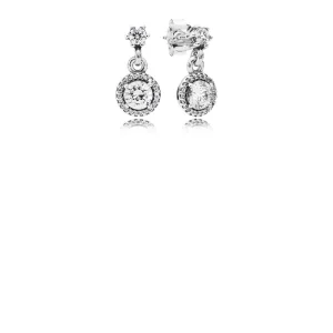 (Bild für) PANDORA Classic Elegance Tropfenohrringe, klare CZ - 290594CZ