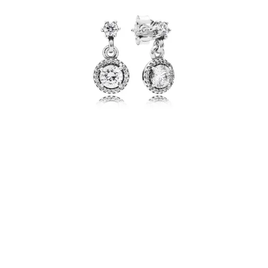 (Bild für) PANDORA Classic Elegance Tropfenohrringe, klare CZ - 290594CZ