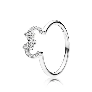 (Bild für) PANDORA Disney, Minnie Silhouette Ring, klare CZ - 197509CZ