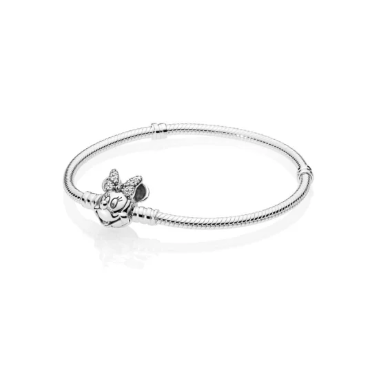 (Bild für) PANDORA Disney, Schimmerndes Minnie-Portrait-Armband - 597770CZ