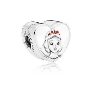 (Bild für) PANDORA Disney, Schneewittchen-Portrait-Charm, gemischte Emaille - 797165ENMX