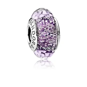 (Bild für) PANDORA Dunkellila schimmernder Charm, Muranoglas - 791663