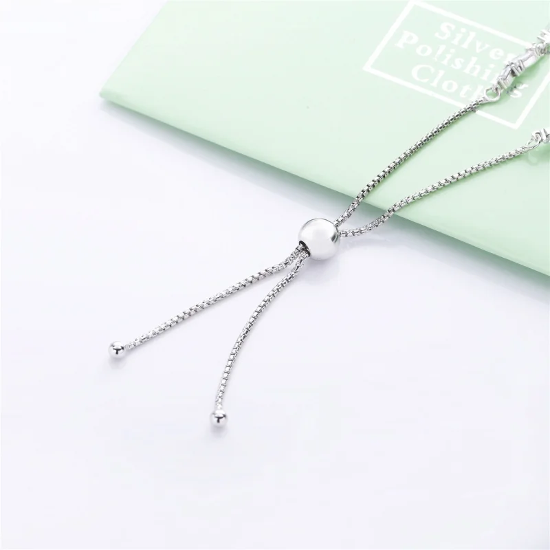 (Bild für) PANDORA Glacial Beauty Schiebearmband, klare CZ - 597558CZ - Ansicht 3