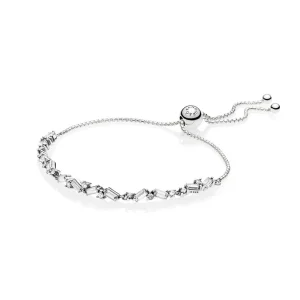 (Bild für) PANDORA Glacial Beauty Schiebearmband, klare CZ - 597558CZ