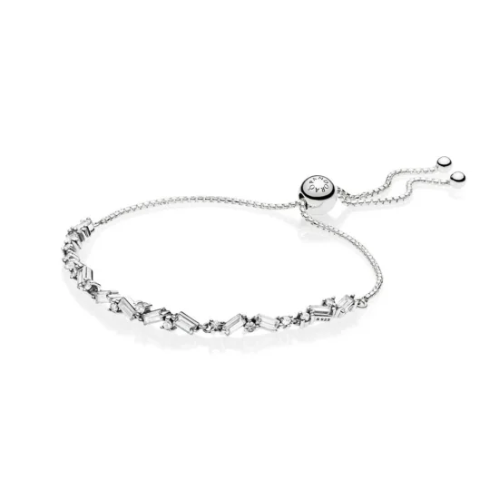 (Bild für) PANDORA Glacial Beauty Schiebearmband, klare CZ - 597558CZ