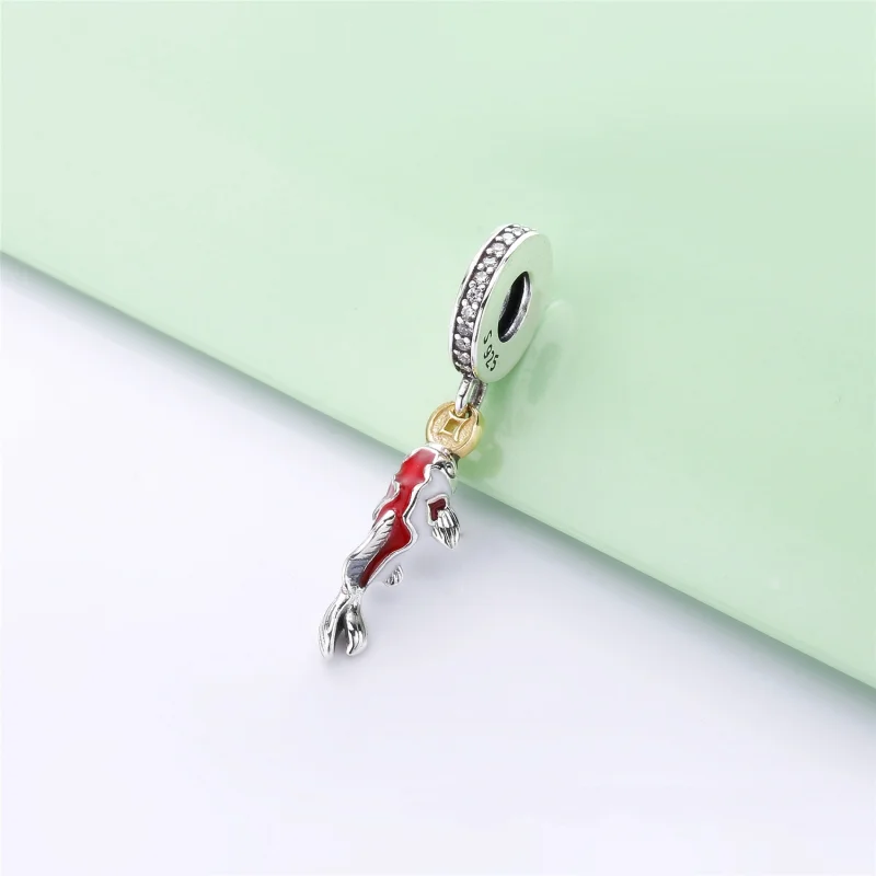 (Bild für) PANDORA Glückskarpfen-Charm, klare CZ und gemischte Emaille - 797829CZ - Ansicht 2