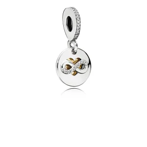 (Bild für) PANDORA Herz der Unendlichkeit-Anhänger, klare CZ - 796200CZ
