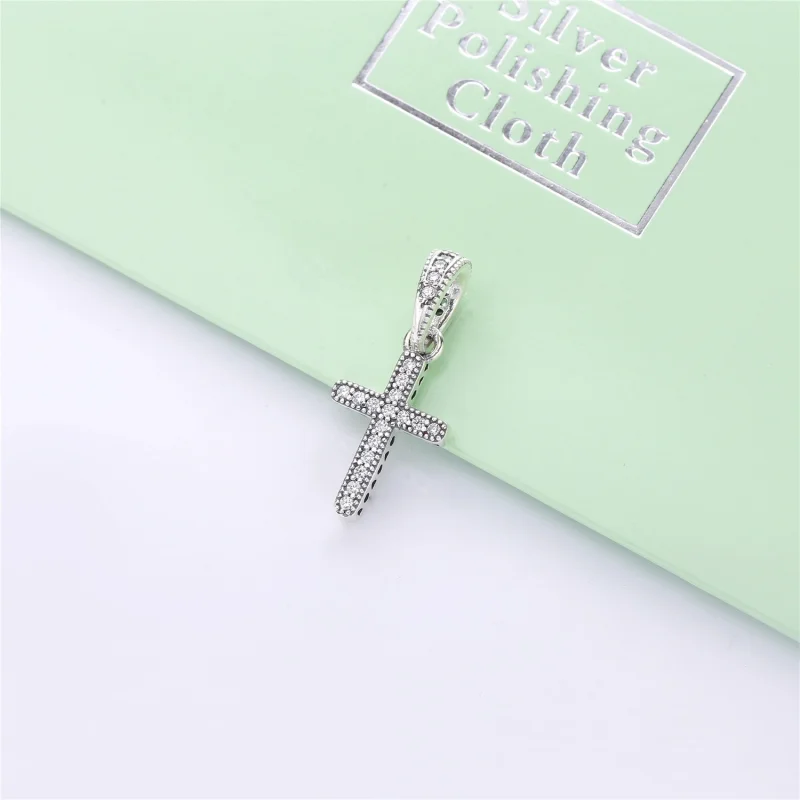 (Bild für) PANDORA klassischer Kreuzanhänger, klare CZ - 397571CZ - Ansicht 2