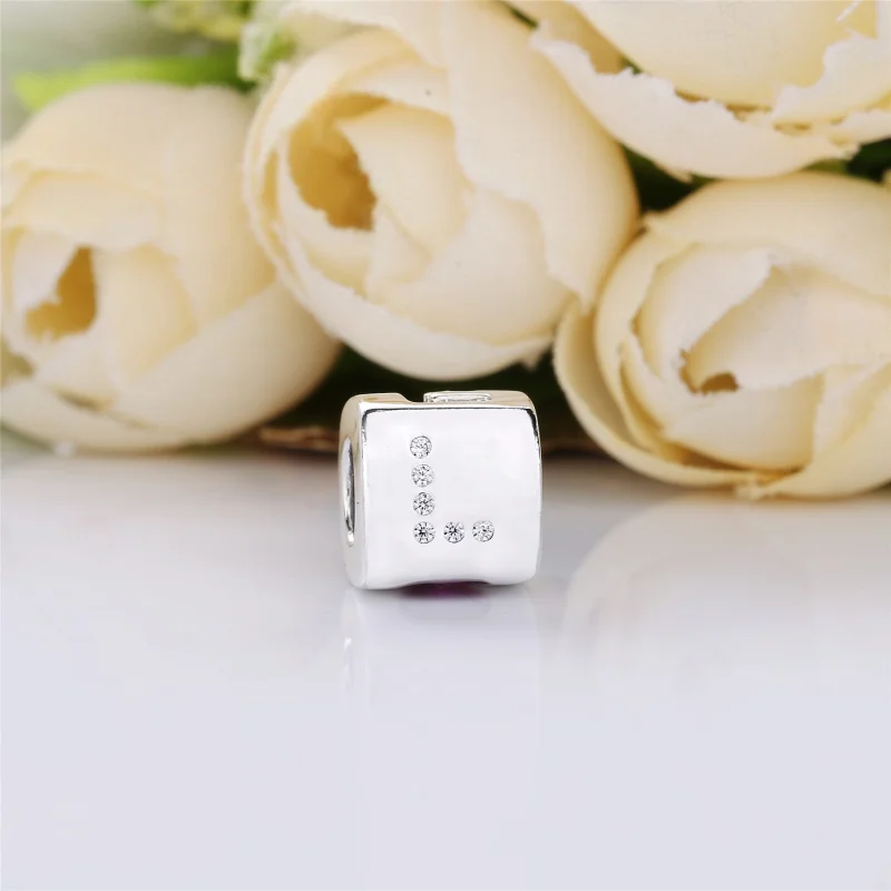 (Bild für) PANDORA Liebeswürfel-Charm, Rot und klare CZ - 797811CZR - Ansicht 4