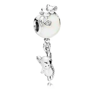 (Bild für) PANDORA Maus- und Ballon-Anhänger, Perlmutt-Emaille - 797240EN23