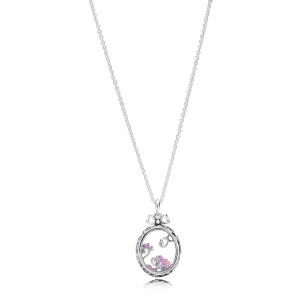 (Bild für) PANDORA Medaillon der Dazzle-Halskette, mehrfarbige CZ - 397716ACZMX