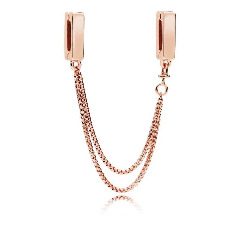 (Bild für) PANDORA Reflexions™ Floating Chains Sicherheitskette, PANDORA Rose™ - 787601