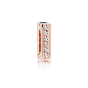 (Bild für) PANDORA Reflexions™ Timeless Sparkle Clip-Charm, PANDORA Rose™ und klare CZ - 787633CZ