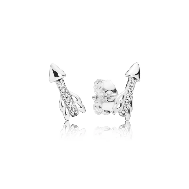 (Bild für) PANDORA Sparkling Arrows Ohrringe, klare CZ - 297828CZ