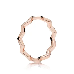 (Bild für) Pandora Zickzack Ring Rose - 187752