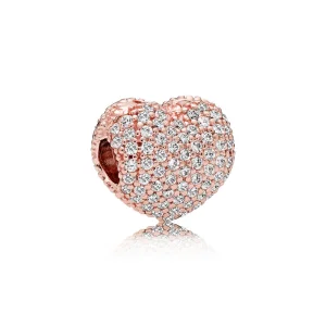 (Bild für) Pavé-Clip „Open My Heart“, PANDORA Rose™ und klare CZ - 781427CZ