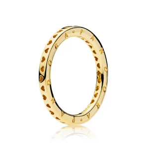 (Bild für) Signature Hearts of PANDORA Ring, PANDORA Shine™ - 167134