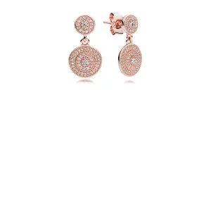 (Bild für) Strahlende Eleganz-Ohrhänger, PANDORA Rose™ und klare CZ - 280688CZ