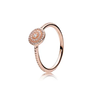 (Bild für) Strahlender Eleganz-Ring, PANDORA Rose™ und klare CZ - 180986CZ