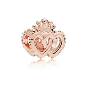 (Bild für) United Regal Hearts Charm, PANDORA Rose™ - 787670