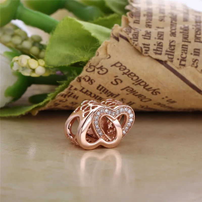 (Bild für) Verschlungener Liebeszauber, PANDORA Rose™ und klare CZ - 781880CZ - Ansicht 2
