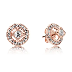 (Bild für) Vintage-Allure-Ohrringe, PANDORA Rose™ und klare CZ - 280721CZ