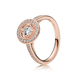 (Bild für) Vintage-Allure-Ring, PANDORA Rose™ und klare CZ - 181006CZ