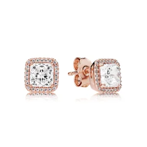 (Bild für) Zeitlose Eleganz-Ohrstecker, PANDORA Rose™ und klare CZ - 280591CZ