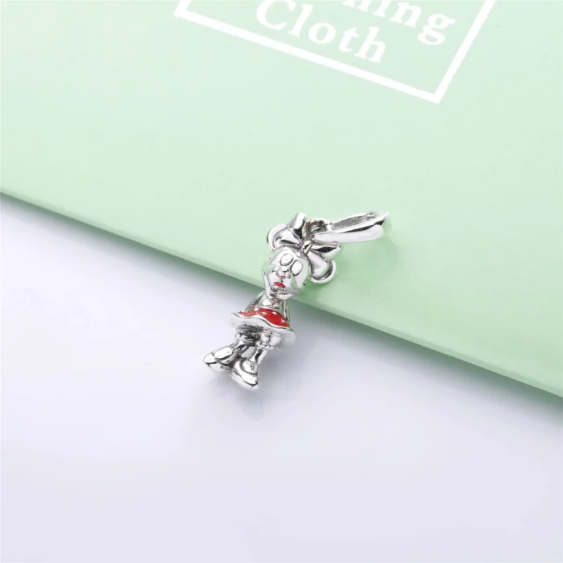 (Bild für) Disney, PANDORA Minnie's Polka Dot Red Dress Anhänger - 397768EN09 - Ansicht 2