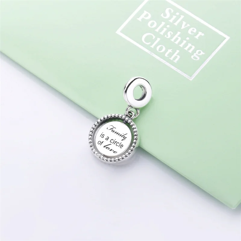 (Bild für) Drehender PANDORA Baum des Lebens-Anhänger-Charm - 797786CZ - Ansicht 3