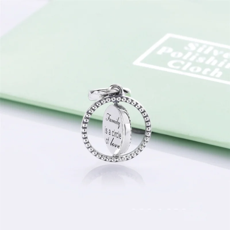 (Bild für) Drehender PANDORA Baum des Lebens-Anhänger-Charm - 797786CZ - Ansicht 4